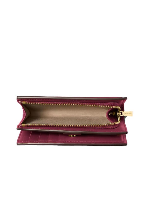 JET SET Medium leather wallet mulberry - Women&rsquo;s Wallets