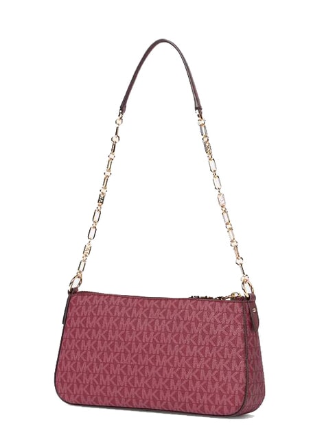 EMPIRE Shoulder bag with all-over logo mulberry - Women&rsquo;s Bags