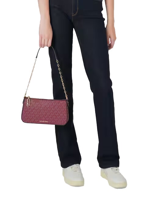 EMPIRE Shoulder bag with all-over logo mulberry - Women&rsquo;s Bags
