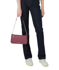 MICHAEL KORS EMPIRE Shoulder bag with all-over logo mulberry - Women&rsquo;s Bags - 4