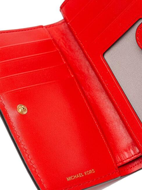 BRYANT Medium leather wallet crimson - Women&rsquo;s Wallets
