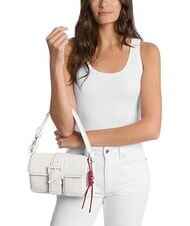 MICHAEL KORS COLBY Medium leather shoulder bag optical white - Women&rsquo;s Bags - 5