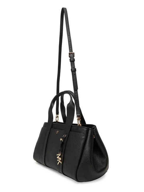 ROMEE Leather satchel bag with shoulder strap black - Women&rsquo;s Bags