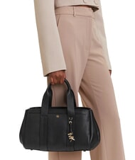 MICHAEL KORS ROMEE Leather satchel bag with shoulder strap black - Women&rsquo;s Bags - 5