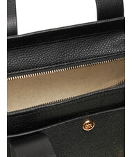 MICHAEL KORS ROMEE Leather satchel bag with shoulder strap black - Women&rsquo;s Bags - 6