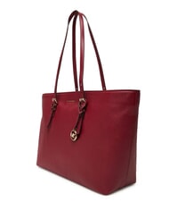 MICHAEL KORS QUINN Leather shopping bag mulberry - Women&rsquo;s Bags - 2