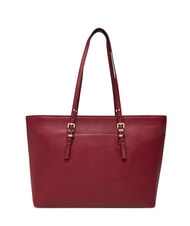 MICHAEL KORS QUINN Leather shopping bag mulberry - Women&rsquo;s Bags - 4