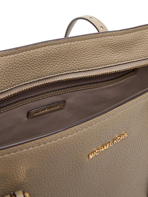 QUINN Leather shopping bag birch - Women&rsquo;s Bags