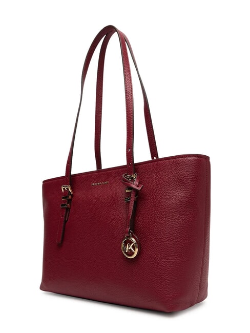 QUINN Medium leather shopping bag mulberry - Women&rsquo;s Bags