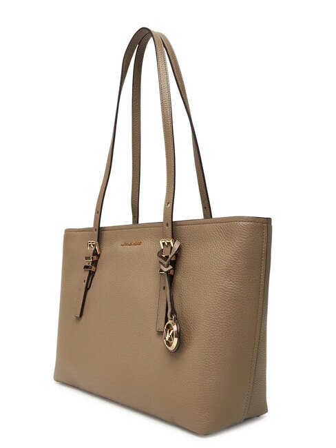 QUINN Medium leather shopping bag birch - Women&rsquo;s Bags