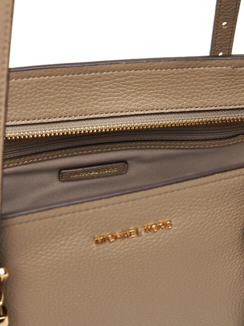 QUINN Medium leather shopping bag birch - Women&rsquo;s Bags