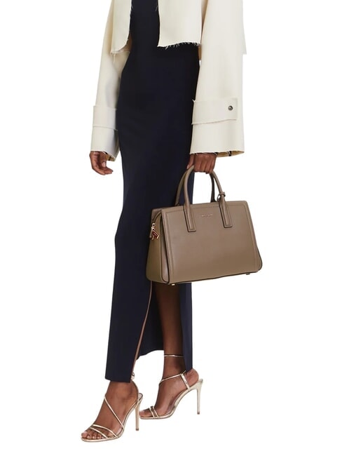 LAILA Leather handbag with shoulder strap birch - Women&rsquo;s Bags