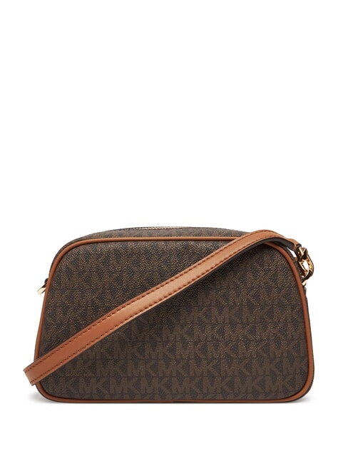 JET SET Camera case bag with all-over print brn/acorn - Women&rsquo;s Bags