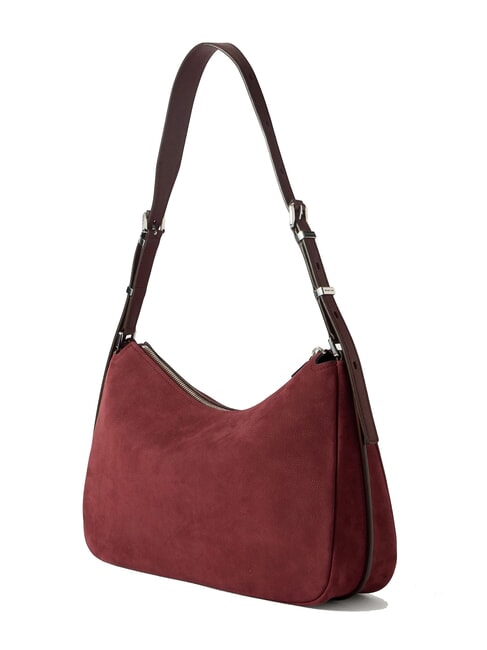 NOLITA Large nubuck leather shoulder bag oxblood - Women&rsquo;s Bags