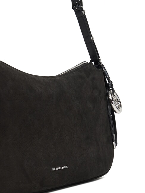 NOLITA Large nubuck leather shoulder bag black - Women&rsquo;s Bags