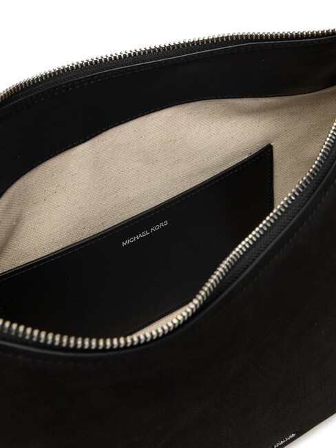 NOLITA Large nubuck leather shoulder bag black - Women&rsquo;s Bags