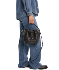 MICHAEL KORS AVERY Leather bucket bag with shoulder strap black - Women&rsquo;s Bags - 5