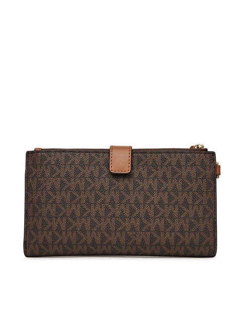 JET SET Clutch wallet with wristlet brown - Women&rsquo;s Bags