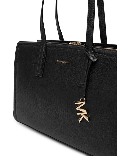 LAILA Leather shoulder tote bag black - Women&rsquo;s Bags