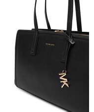 MICHAEL KORS LAILA Leather shoulder tote bag black - Women&rsquo;s Bags - 3