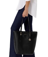 MICHAEL KORS QUINN Vertical leather shopper black - Women&rsquo;s Bags - 4