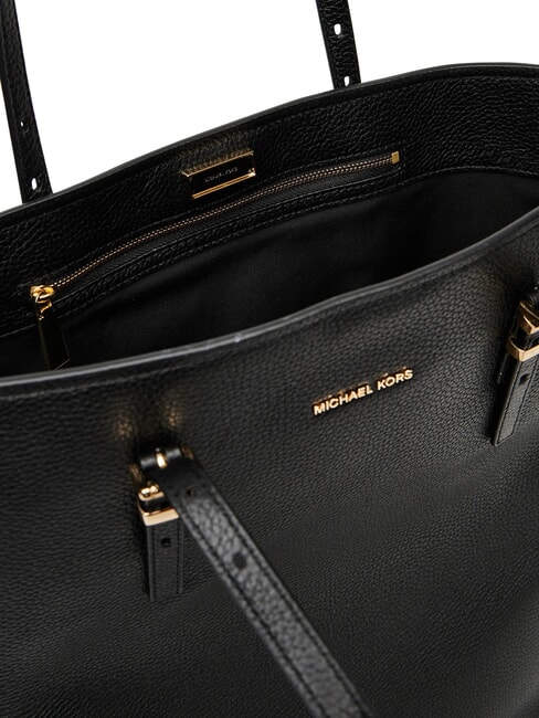 QUINN Vertical leather shopper black - Women&rsquo;s Bags