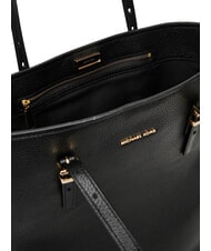MICHAEL KORS QUINN Vertical leather shopper black - Women&rsquo;s Bags - 5