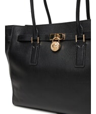 MICHAEL KORS HAMILTON MODERNE Large leather tote bag black - Women&rsquo;s Bags - 3
