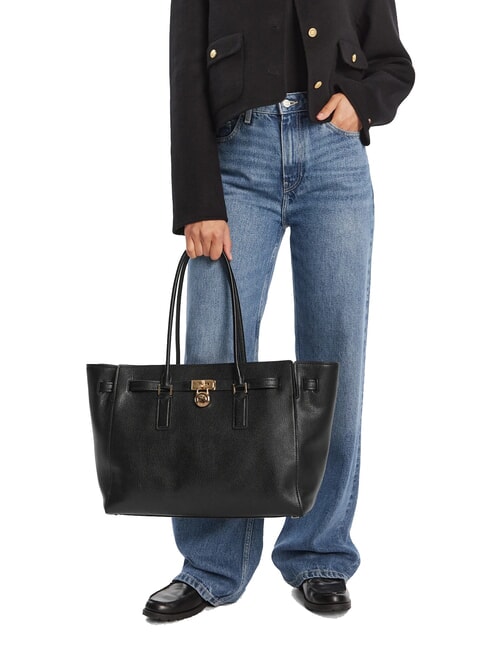 HAMILTON MODERNE Large leather tote bag black - Women&rsquo;s Bags