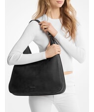 MICHAEL KORS NOLITA Nubuck leather duffel bag black - Women&rsquo;s Bags - 4