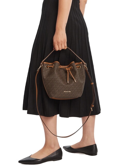 AVERY Bucket bag with shoulder strap brn/acorn - Women&rsquo;s Bags