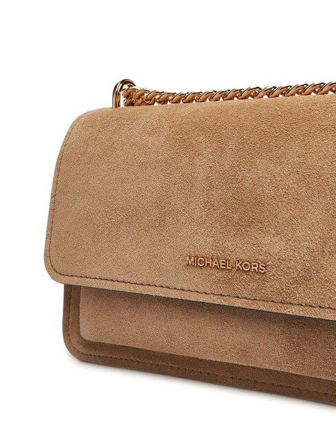 CLAIRE Suede shoulder bag husk - Women&rsquo;s Bags