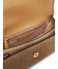 MICHAEL KORS CLAIRE Suede shoulder bag husk - Women&rsquo;s Bags - 6