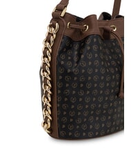 POLLINI HERITAGE Shoulder bucket bag black brown - Women&rsquo;s Bags - 3