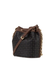 POLLINI HERITAGE Shoulder bucket bag black brown - Women&rsquo;s Bags - 4
