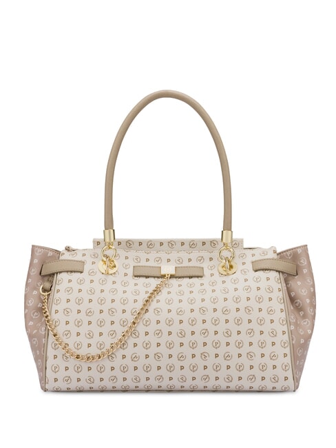 HERITAGE Shoulder bag with double handles ivory - Women&rsquo;s Bags