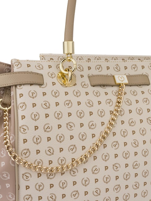 HERITAGE Shoulder bag with double handles ivory - Women&rsquo;s Bags