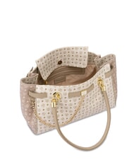POLLINI HERITAGE Shoulder bag with double handles ivory - Women&rsquo;s Bags - 6