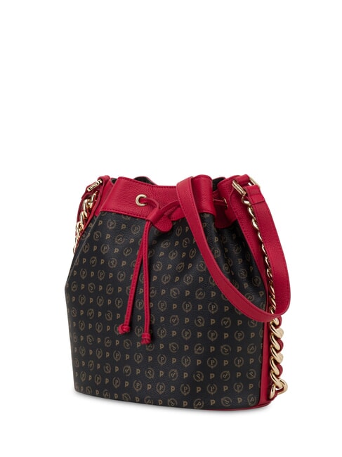 HERITAGE Shoulder bucket bag black lacquer - Women&rsquo;s Bags