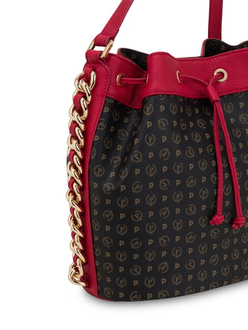 HERITAGE Shoulder bucket bag black lacquer - Women&rsquo;s Bags