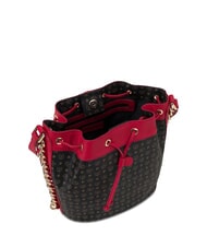 POLLINI HERITAGE Shoulder bucket bag black lacquer - Women&rsquo;s Bags - 5