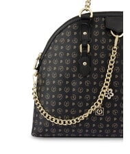 POLLINI HERITAGE Dome shoulder bag with chain handles Black - Women&rsquo;s Bags - 3
