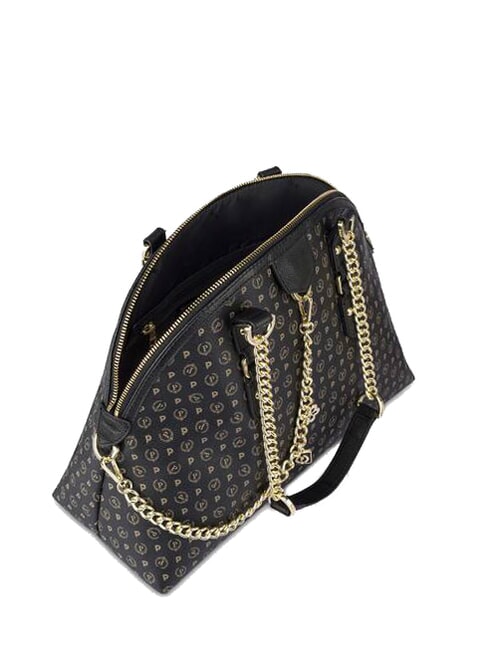 HERITAGE Dome shoulder bag with chain handles Black - Women&rsquo;s Bags