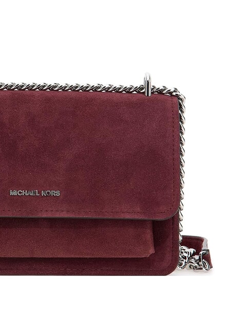 CLAIRE Suede shoulder bag oxblood - Women&rsquo;s Bags