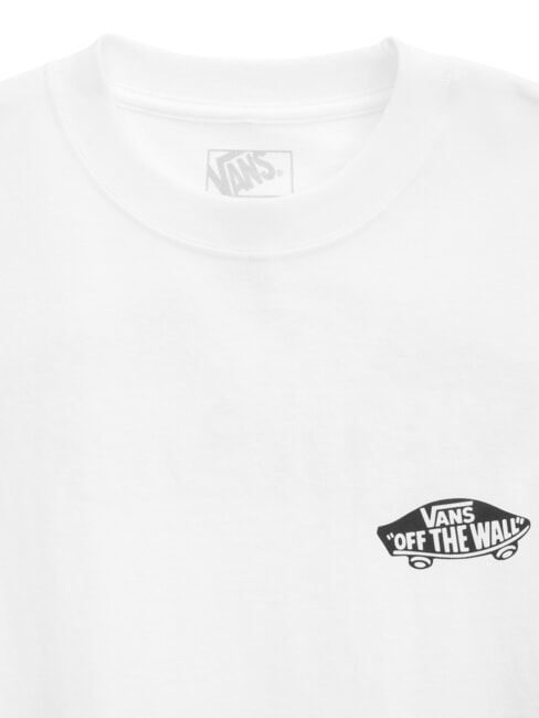 DOUBLE STANDARD Regular fit short-sleeved T-shirt white / black - T-shirt