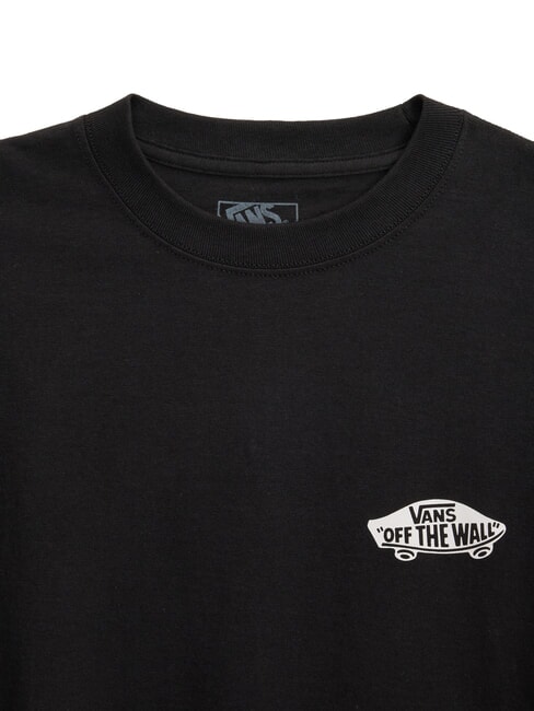 DOUBLE STANDARD Regular fit short-sleeved T-shirt black / white - T-shirt