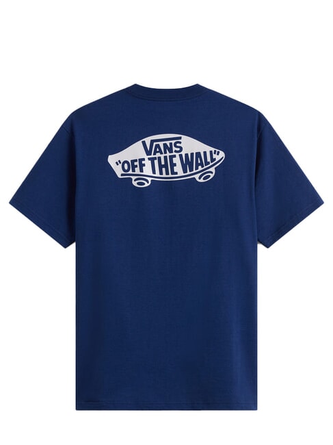 DOUBLE STANDARD Regular fit short-sleeved T-shirt deep indigo - T-shirt