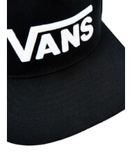VANS DROP V LOGO Baseball cap black - Hats - 4
