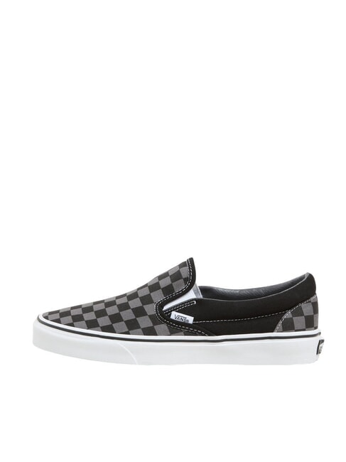 CLASSIC SLIP-ON CLASSIC Slip on for women black/pewter checkerboard - Unisex shoes