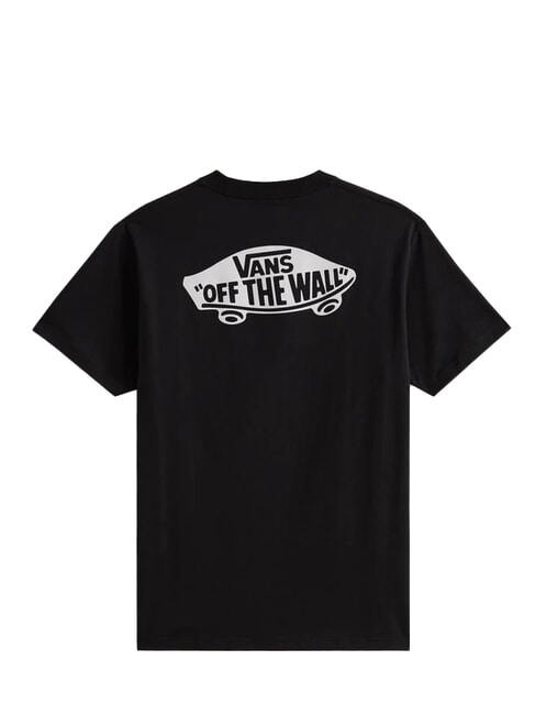 DOUBLE STANDARD Regular fit short-sleeved T-shirt black / white - T-shirt